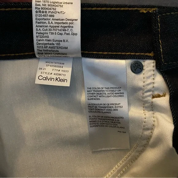 Men’s Calvin Klein jeans, slim straight fit, W31xL30, NWOT - Picture 13 of 16